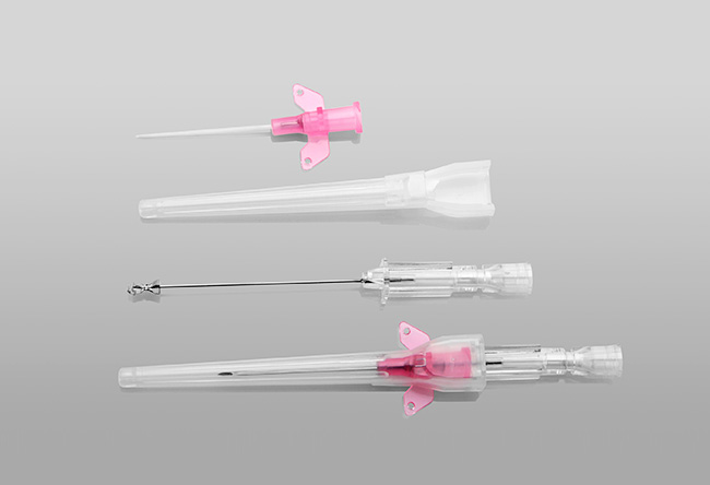 Safety I.V. Cannula with Fixed Wings